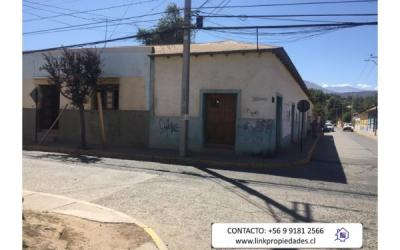 PUTAENDO, CASA ESQUINA UBICADA EN CALLE SARMIENTO; VALOR VENTA $230.000.000.-