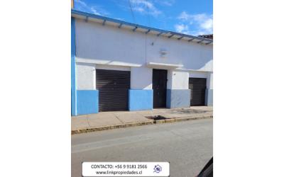 SAN FELIPE, SE ARRIENDA AMPLIA PROPIEDAD COMERCIAL EN CENTRO DE SAN FELIPE; VALOR ARRIENDO: $1.800.000